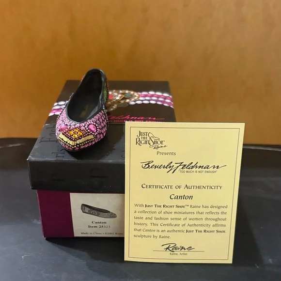 Just The Right Shoe Multicolor Embellished Flats - Picture 4 of 5